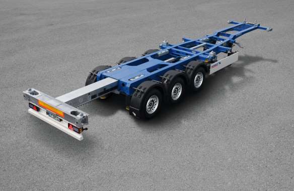 Schnellerer Containerwechsel durch effiziente Verriegelungen.